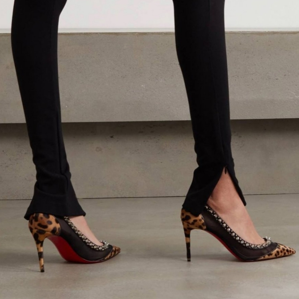 Christian Louboutin Galativi Spikes 85 Pumps |